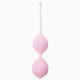 Вагінальні кульки - Silicone Kegel Balls Light Pink, 36 мм, 90 г