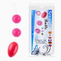Вагинальные шарики - Sexual Balls Red 3 Love Balls