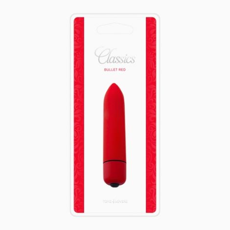 Вібратор - VIBRATORE BULLET CLASSICS RED