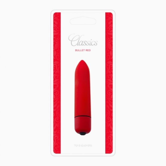 Вібратор - VIBRATORE BULLET CLASSICS RED Вібратор - VIBRATORE BULLET CLASSICS RED