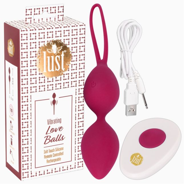 Вагінальні кульки - Lust Love Balls Berry