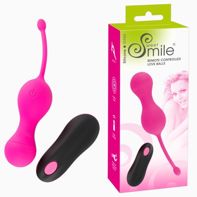 Вагінальні кульки - Sweet Smile RC Love Balls