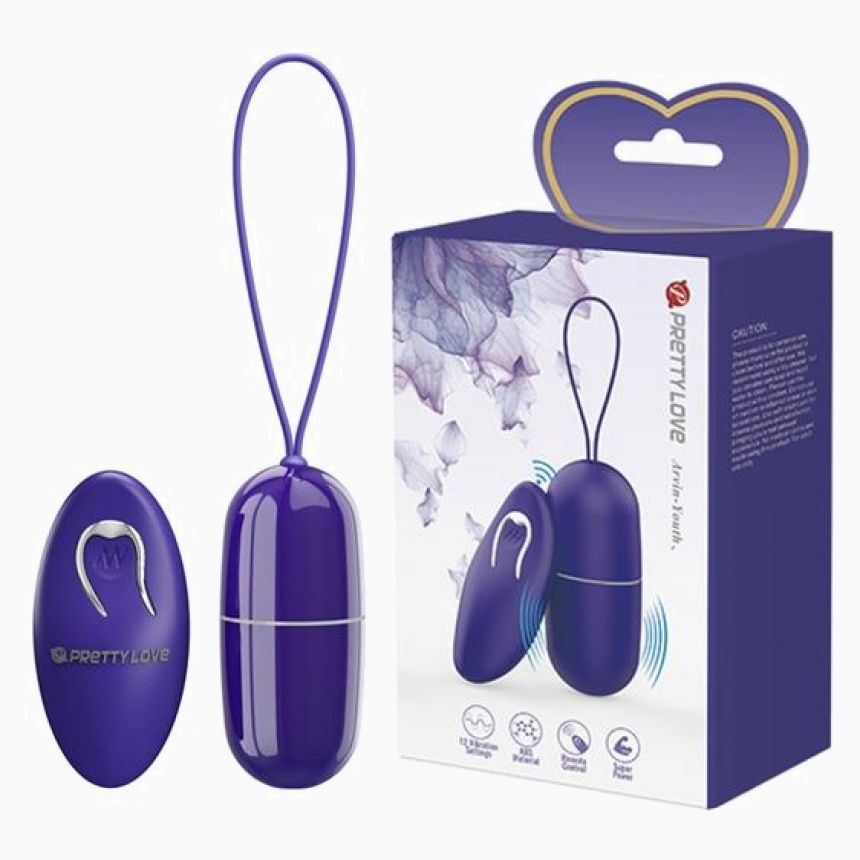 Віброяйце - Pretty Love Arvin-Youth Wireless Egg Blue Віброяйце - Pretty Love Arvin-Youth Wireless Egg Blue