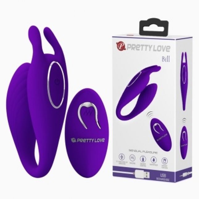 We - vibe - Pretty Love Bill Vibro Massager Purple