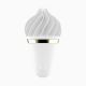 Мороженка спінатор Satisfyer Lay-On - Sweet Treat White/Gold, 10 режимів роботи, водонепроникна