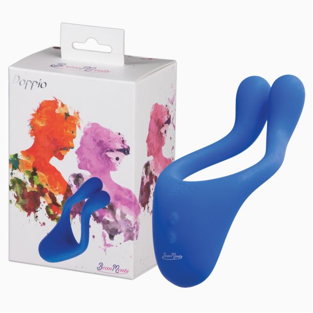 Комп'ютерний вібратор - BeauMents Doppio Blue Paarvibrator Комп'ютерний вібратор - BeauMents Doppio Blue Paarvibrator