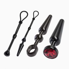 Секс набір - MALESATION Alu Cock - Grip Set mittel