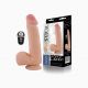 Вібратор з пультом ДУ Toyfa RealStick Elite Vibro, TPR, тілесний, 10 режимів вібрації, 21 см