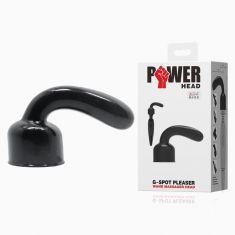 Насадка на вібромасажер - Power Head G-Spot Pleaser Wand Massager Head Black