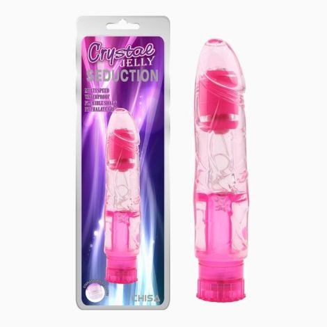 Вібратор - Crystal Jelly Seduction Pink