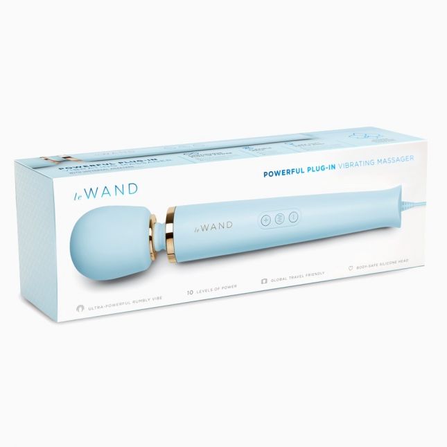 Le Wand Powerful Plug-In Blue