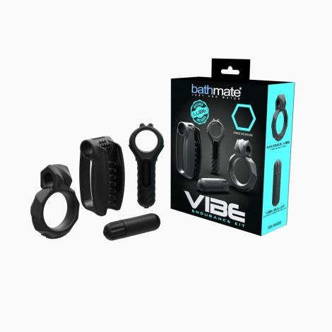 Вібронабір Bathmate Vibe Endurance Kit, 3 іграшки + віброкуля + лубрикант 93 мл
