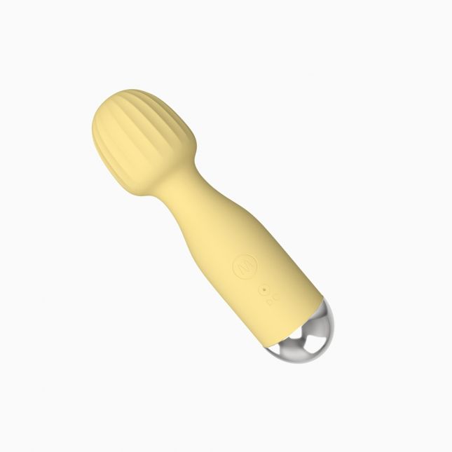 Міні вібромасажер - Mini Wand Yellow