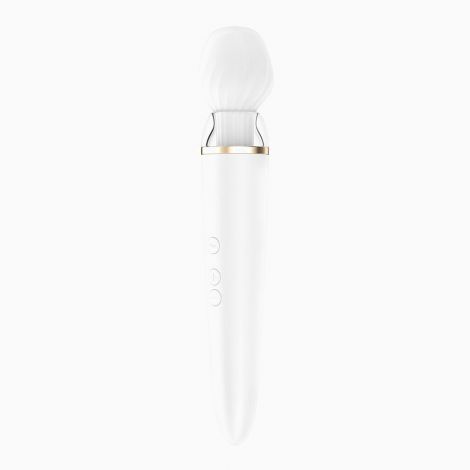 Смарт-вібромасажер зі змінною головкою Satisfyer Double Wand-er