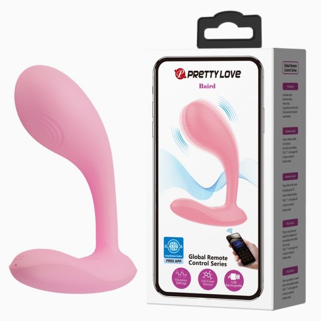 Стимулятор G-точки - Pretty Love Baird G-Spot Stimulator Pink Стимулятор G-точки - Pretty Love Baird G-Spot Stimulator Pink