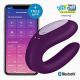 Вібратор для пар - Satisfyer Double Joy Violet (App)