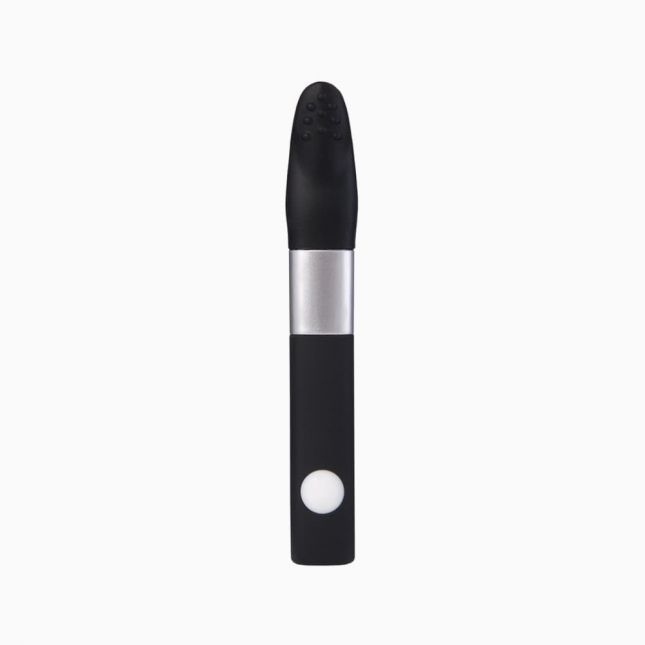 Мініатюрний вібратор флешка на 8 Гб Qvibry Mini Vibe Black, 12х1, 5 см