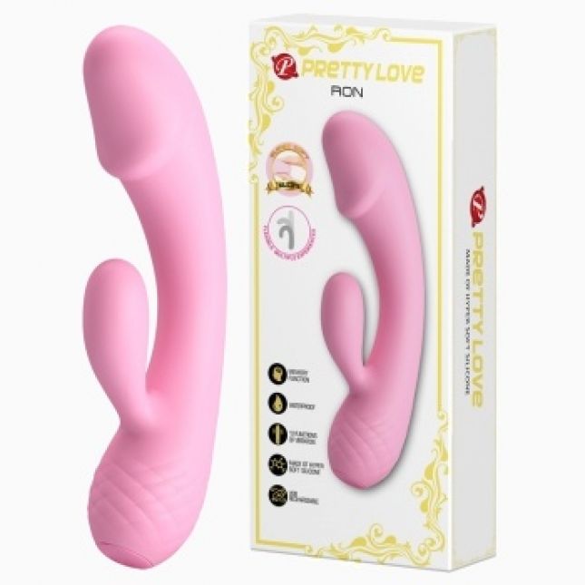Вібратор - Pretty Love Ron Vibrator Pink