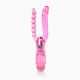 Подвійний вібратор Dual Pleasure Vibe, рожевий, 27х2, 5 см