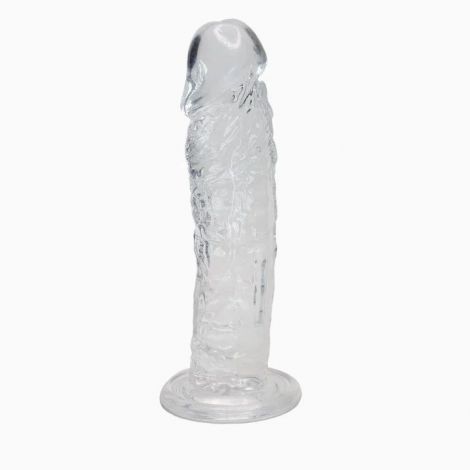 Прозрачный фаллоимитатор Alive Jelly Dildo Empire (мятая упаковка)