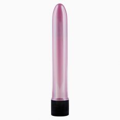 Вибратор пластиковый Retro Ulra Slimline, 17х2,5 см (фиолетовый)
