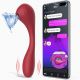 Вакуумний вагінально-кліторальний стимулятор Magic Motion Bobi Red, керування зі смартфона