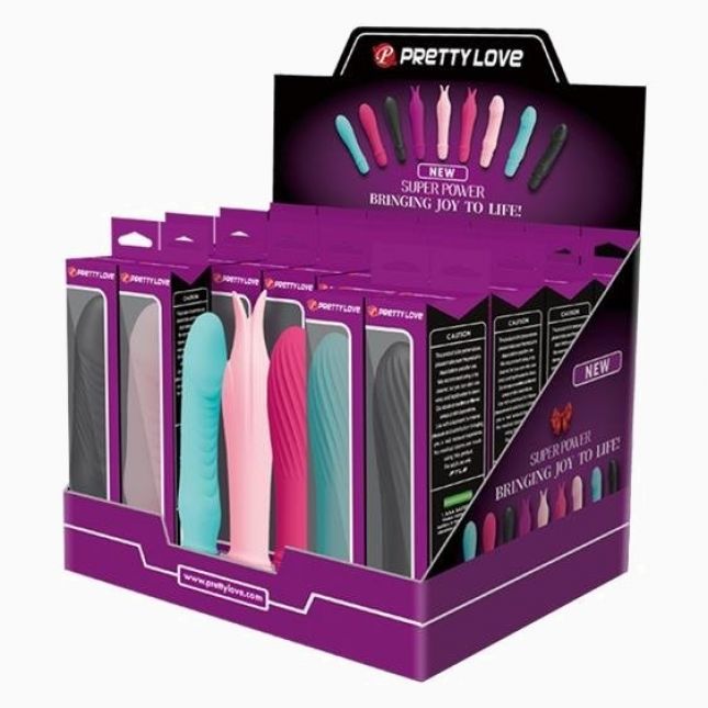 Набор вибраторов - Pretty Love Vibrator Mix Tray (в наборе 28 шт.)
