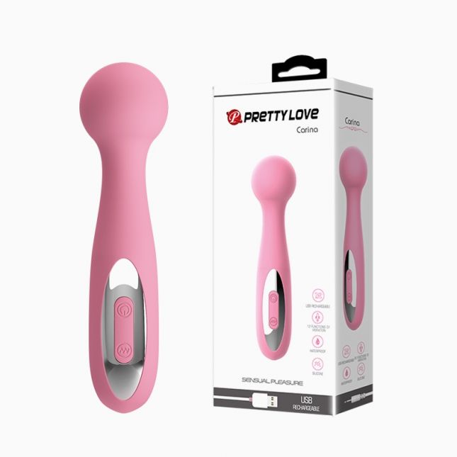 Вібромасажер - Pretty Love Carina Massager Light Pink Вібромасажер - Pretty Love Carina Massager Light Pink