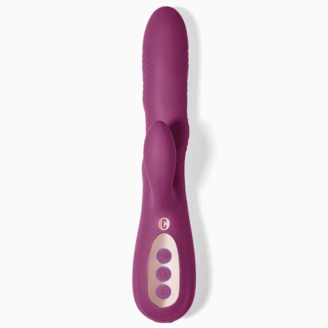 Cosmopolitan Luminous Rabbit Vibrator - силіконовий вібратор кролик, 24,1х3, 3 см