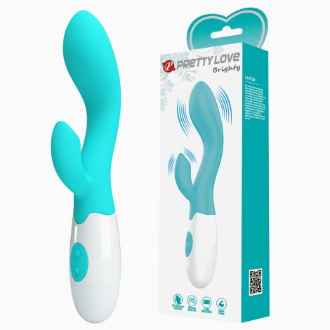 Вібратор - Pretty Love Brighty Vibrator Light Blue