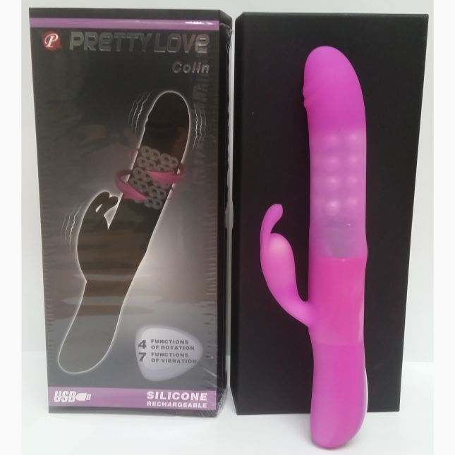 Комп'ютерний вібратор - Pretty Love Colin Vibrator Black