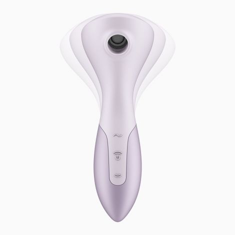 Вібромасажер Satisfyer Wand-erful з вакуумною кліторальною стимуляцією