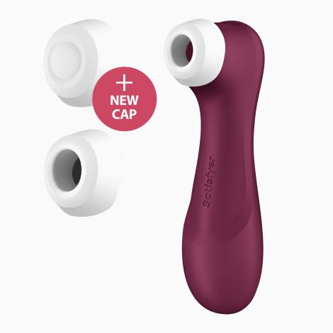 Вакуумний кліторальний стимулятор Satisfyer Pro 2 Generation 3 with Liquid Air Wine Red