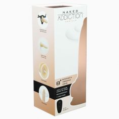 Naked Addiction 8 Rotating&Vibrating Dong V