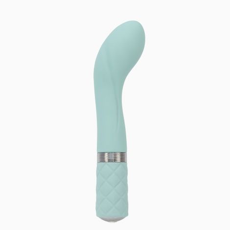 Роскошный вибратор Pillow Talk - Sassy Teal с кристаллом Сваровски для точки G, подарочная упаковка