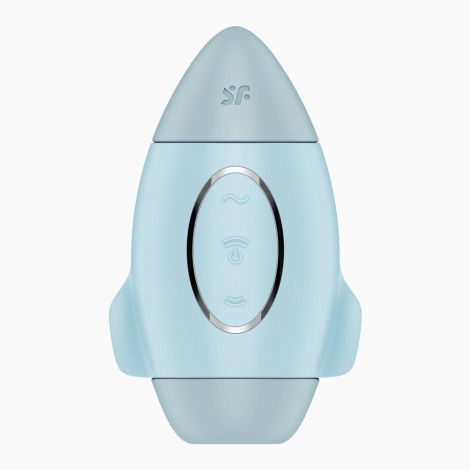 Вакуумний стимулятор - Satisfyer Mission Control Blue