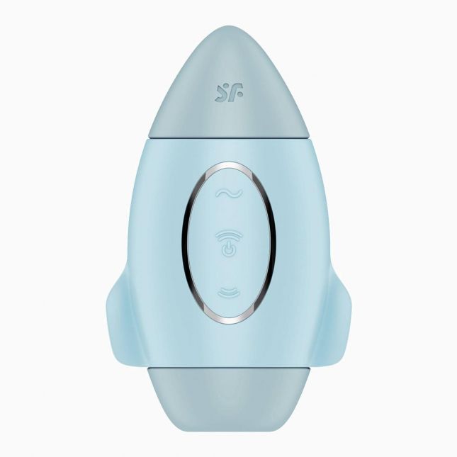 Вакуумний стимулятор - Satisfyer Mission Control Blue Вакуумний стимулятор - Satisfyer Mission Control Blue