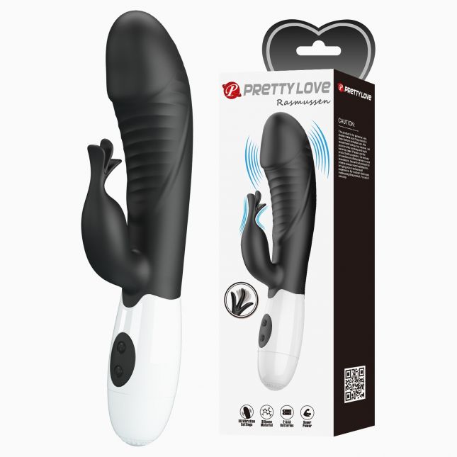 Вібратор - Pretty Love Rasmussen Dual Vibrator Black