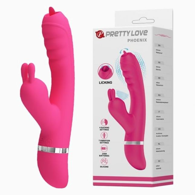 Вібратор - Pretty Love Phoenix Vibrator Pink