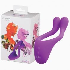 Комп'ютерний вібратор - BeauMents Doppio Purple Paarvibrator