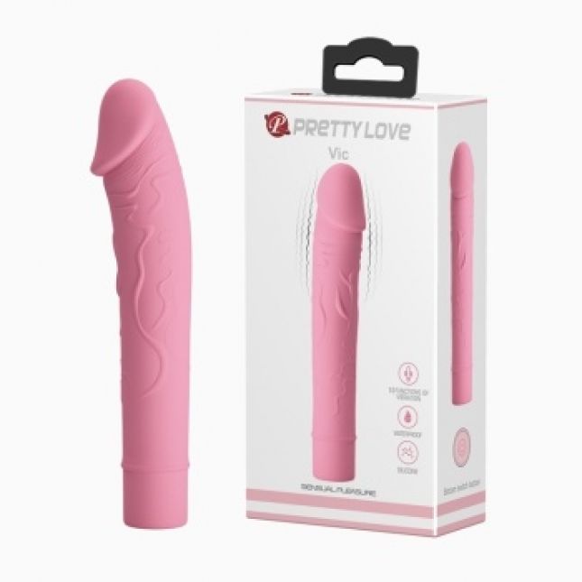 Вібратор - Pretty Love Vic Vibrator Pink Вібратор - Pretty Love Vic Vibrator Pink