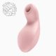 Вакуумний стимулятор з вібрацією Fun Factory Luna Soft Pink, 12 режимів вібрації, 11 рівнів вакууму Вакуумний стимулятор з вібрацією Fun Factory Luna Soft Pink, 12 режимів вібрації, 11 рівнів вакууму