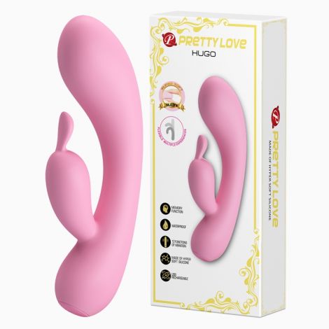 Вібратор - Pretty Love Hugo Vibrator Pink