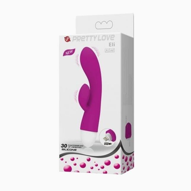 Вібратор - Pretty Love Eli Vibrator Purple