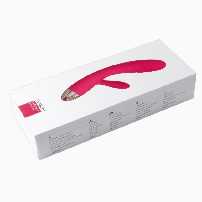 Комп'ютерний вібратор - Barbara Plum Red