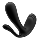 Satisfyer Top Secret + Вибратор с двумя моторами для точки G и анальной стимуляции, 11х3 см., (черный)