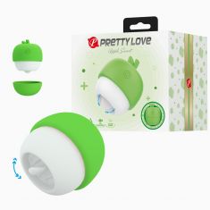 Кліторальний стимулятор - Pretty Love Apple Secret Green, 12 licking settings