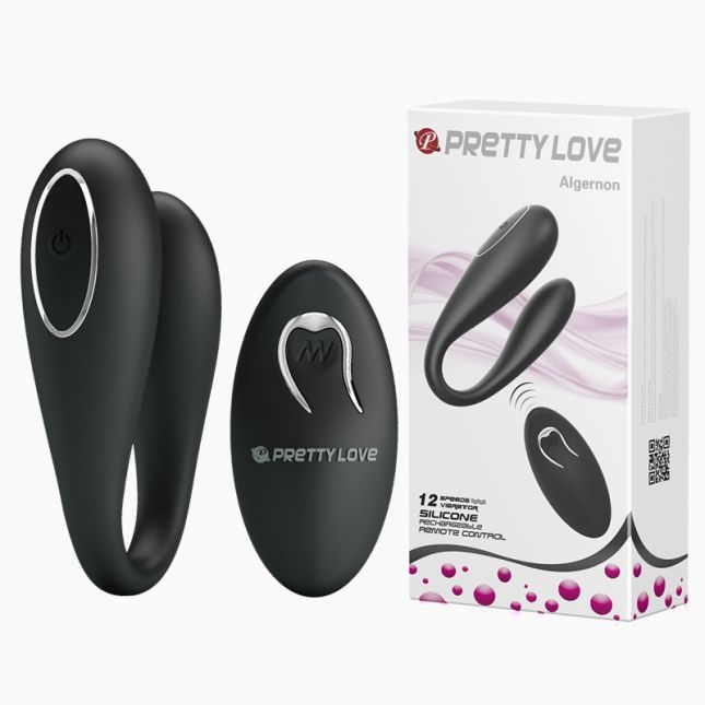 Вібратор - Pretty Love Algernon Stimulator Black