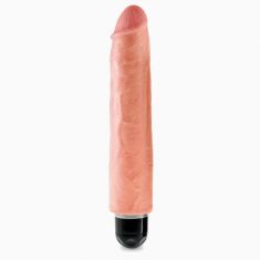 Большой реалистичный вибратор King Cock Vibr Stiffy, 25,4х5,1 см