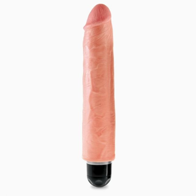 Великий реалістичний вібратор King Cock Vibr Stiffy, 25,4х5, 1 см